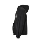 Chrome hearts Horseshoe print trench coat with diagonal zip
