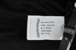 Chrome hearts Horseshoe print trench coat with diagonal zip