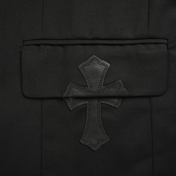 Chrome hearts & CDG silver button suit jacket