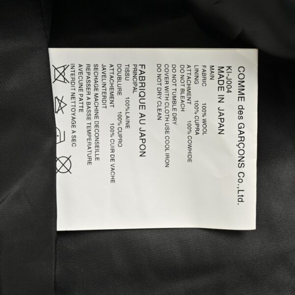 Chrome hearts & CDG silver button suit jacket