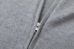 Chrome hearts Hot Diamond Zipper Knitted Sweater Hooded Jacket