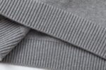 Chrome hearts Hot Diamond Zipper Knitted Sweater Hooded Jacket