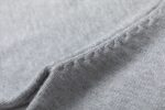 Chrome hearts Hot Diamond Zipper Knitted Sweater Hooded Jacket