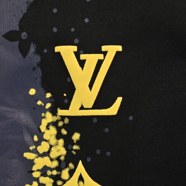 Louis Vuitton Ink splash monogram print sweatshirt