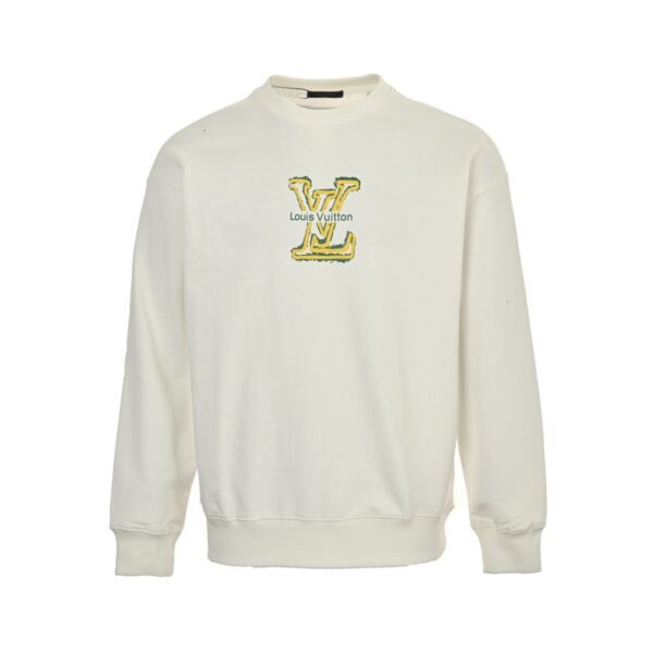 Louis Vuitton Logo foam print sweatshirt