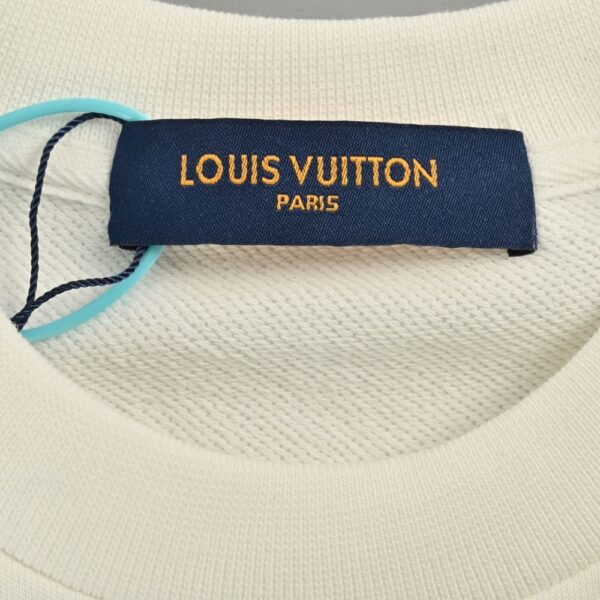Louis Vuitton 24Fw embroidered monogram gradient sweatshirt