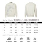 Louis Vuitton 24Fw embroidered monogram gradient sweatshirt