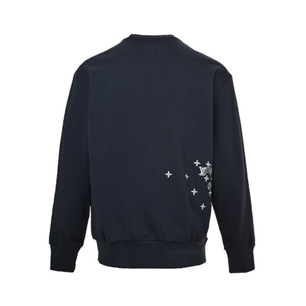 Louis Vuitton 24Fw embroidered monogram gradient sweatshirt
