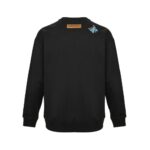 Louis Vuitton Colorful Butterfly Embroidered Sweatshirt