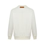 Louis Vuitton Gradient flocked letter logo sweatshirt