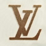 Louis Vuitton Gradient flocked letter logo sweatshirt