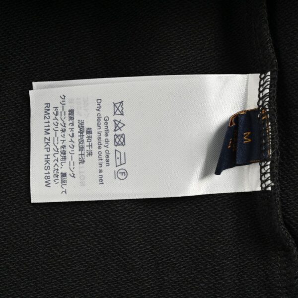 Louis Vuitton Gradient flocked letter logo sweatshirt