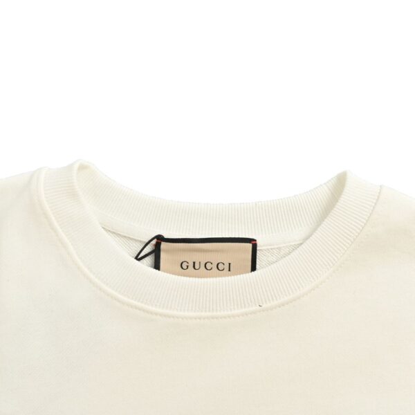 Gucci 24Fw Pink Letter Embroidered Sweatshirt