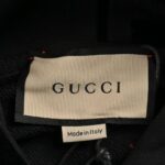 Gucci 24Fw Flocking Printed Suit Hooded Sweatshirt