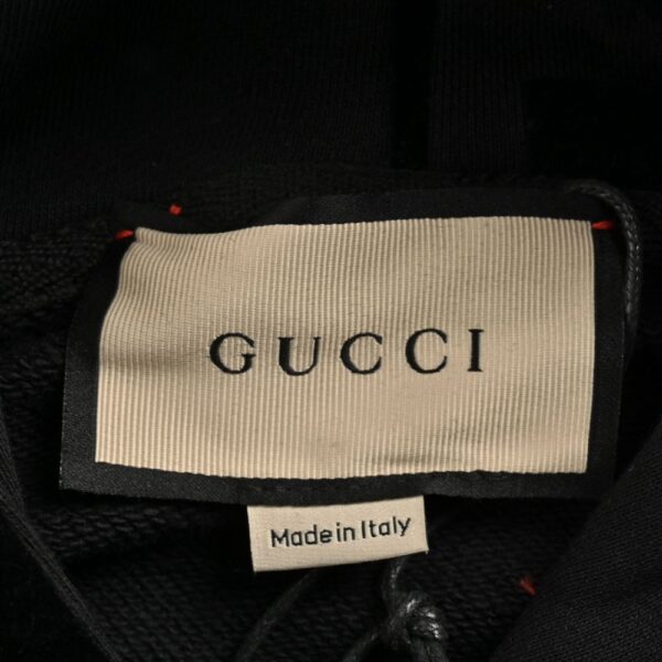 Gucci 24Fw Flocking Printed Suit Hooded Sweatshirt