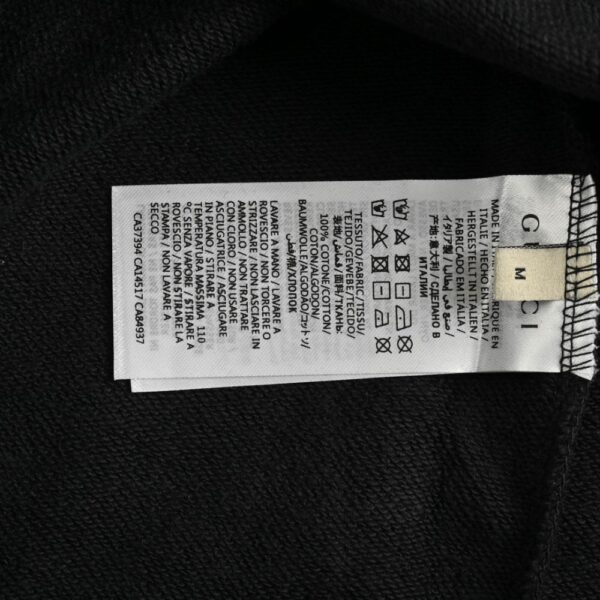 Gucci 24Fw Flocking Printed Suit Hooded Sweatshirt