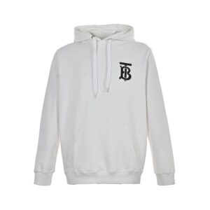 Burberry 24Fw Classic TB laminated hoodie
