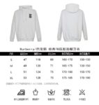 Burberry 24Fw Classic TB laminated hoodie
