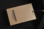 Burberry 24Fw Classic TB laminated hoodie