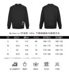 Burberry 24Fw embroidered warhorse sweatshirt