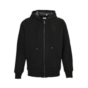 Burberry 23Fw Check Lined Zip-Up Hoodie Jacket