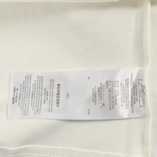 Burberry 24Fw embroidered warhorse T-shirt