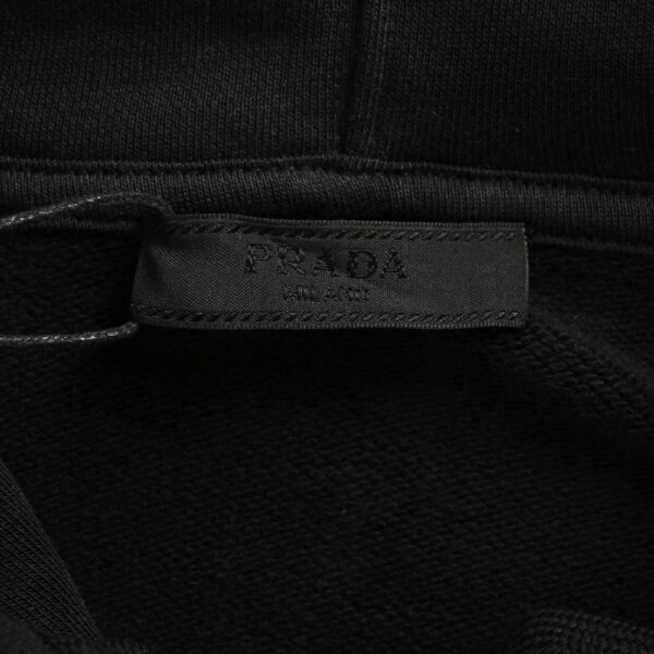 Prada 24Fw Triangle logo hoodie