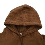Dior 24Fw All-over printed towel embroidery hooded sweatshirt