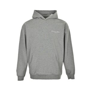 Dior 24Fw Distressed letter print hoodie