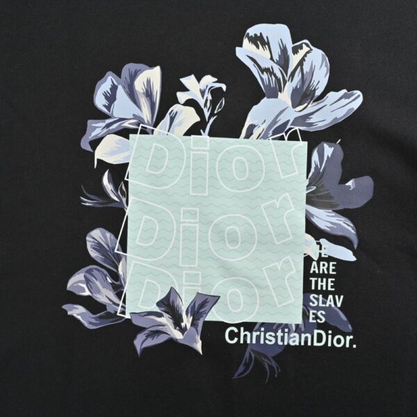 Dior 24Fw Floral print sweatshirt