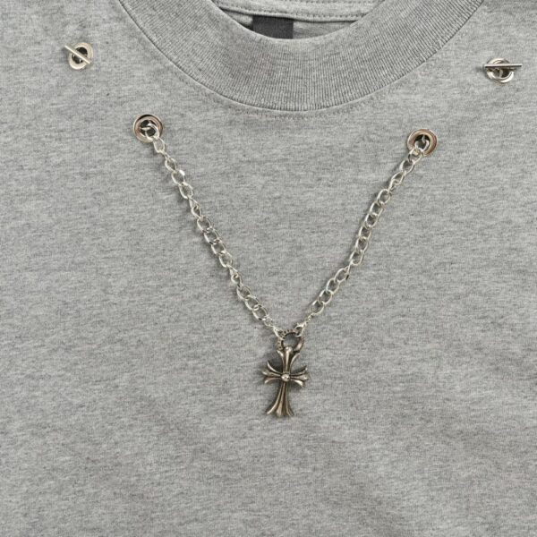 Chrome Hearts  Cross pendant T-shirt