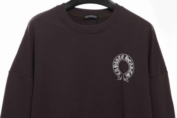 Chrome Hearts  Side zipper sweatshirt