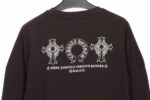 Chrome Hearts  Side zipper sweatshirt