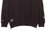 Chrome Hearts  Side zipper sweatshirt
