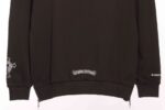 Chrome Hearts  Side zipper sweatshirt