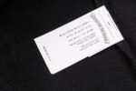 Chrome Hearts  23Fw Cross Leather Logo Sweatshirt