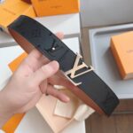 Louis Vuitton  French leather Belts
