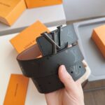 Louis Vuitton  French leather Belts