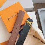 Louis Vuitton  French leather Belts