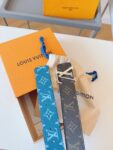 Louis Vuitton  French leather Belts