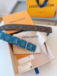 Louis Vuitton  French leather Belts