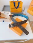 Louis Vuitton  French leather Belts