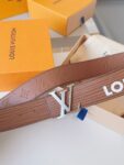 Louis Vuitton  French leather Belts