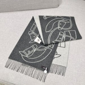 Hermes Equestrian Cross Grey