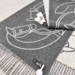 Hermes Equestrian Cross Grey