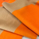 Hermes Cashmere scarf orange