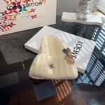 Louis Vuitton Plush knitted hat