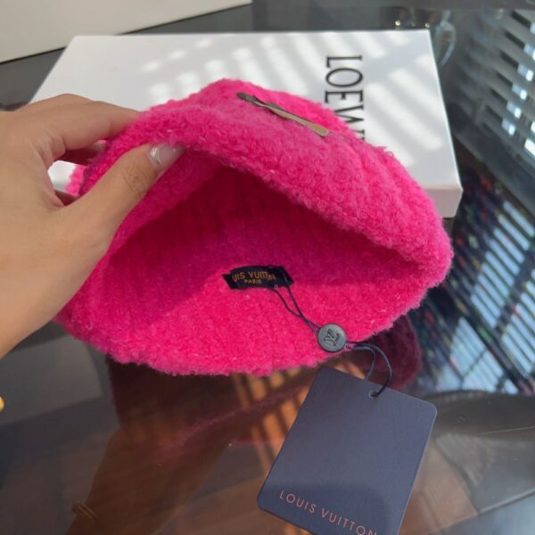 Louis Vuitton Plush knitted hat