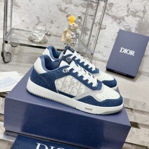 Dior  B27 Low Blue and White  Grey