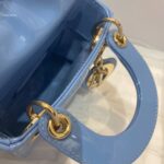 Dior Bag Lady Dr 17*15*7cm Blue